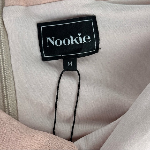 NWT‎ Nookie Women’s Pink Bodycon Cocktail Dress Sleeveless Halter - Picture 9 of 11